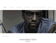 Tablet Screenshot of garlandmartintaylor.com